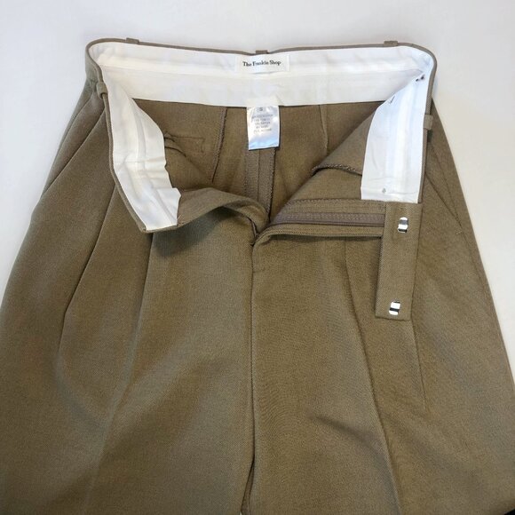 Sold Out! The Frankie Shop Skylar Wide Leg Trousers in Beige size S Barely Worn - Picture 7 of 9